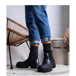 Černé dámské kotníkové boty Conta - Solea černá 1 Černé dámské kotníkové boty Conta - Solea černá 1