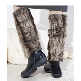 Námořnické modré holínky s kožíškem Melgar - Solea modrý 1