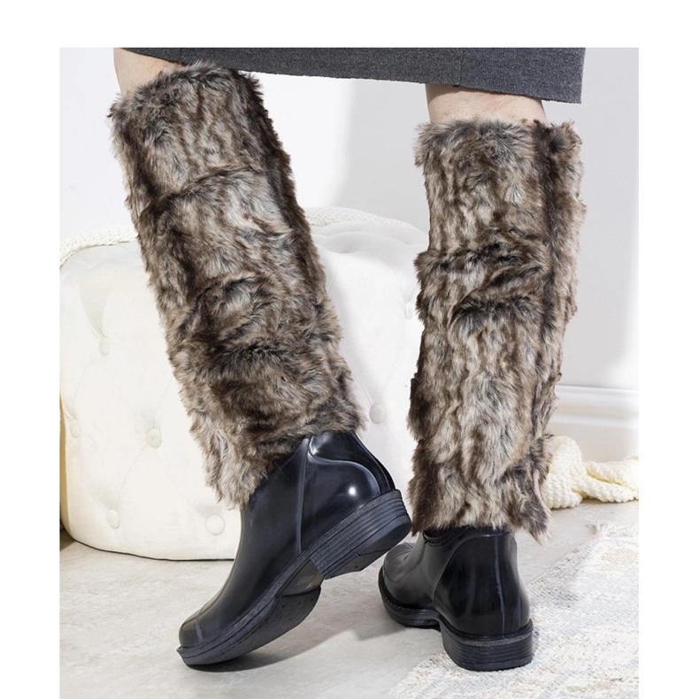 Námořnické modré holínky s kožíškem Melgar - Solea modrý 1