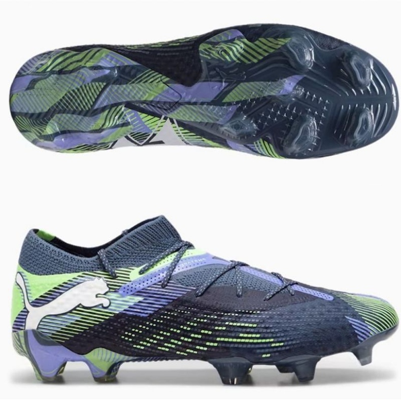 Kopačky Puma Future 7 Ultimate Low FG/AG 107919 03 zelená 1