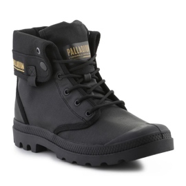 Boty Palladium Baggy Coated 74315-008-M černý 1
