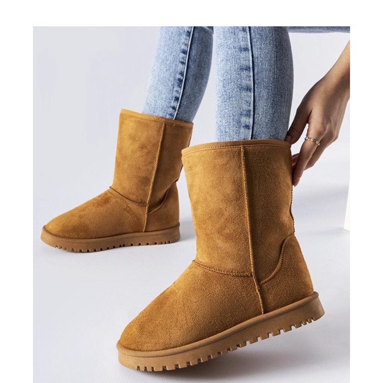 Hnědé zateplené klasické sněhule Ireneo - Solea hnědý 1