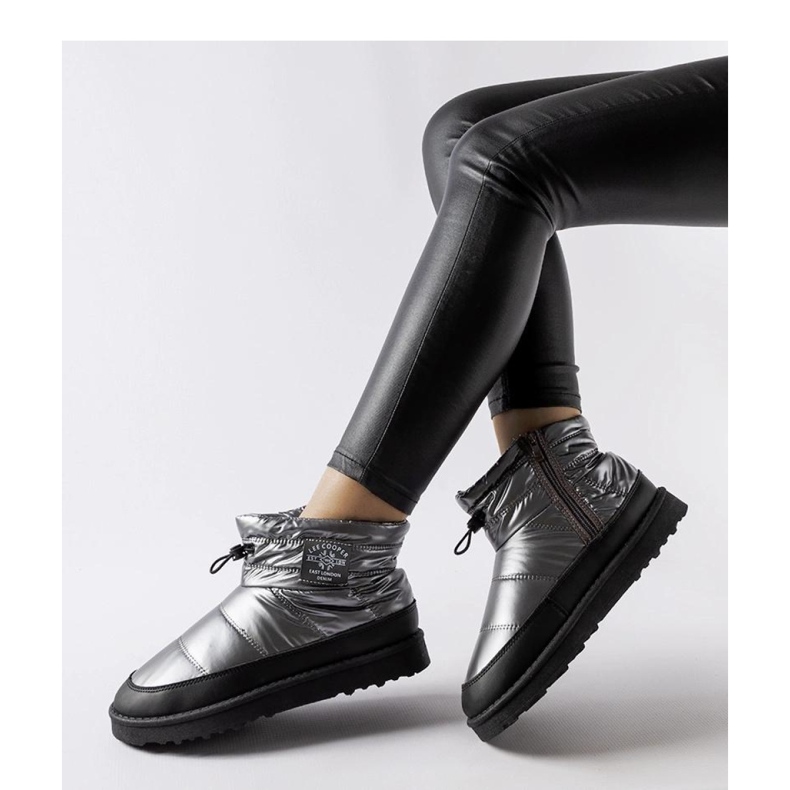 Šedé sněhule Lee Cooper LCJ-23-44-1966L černý 1