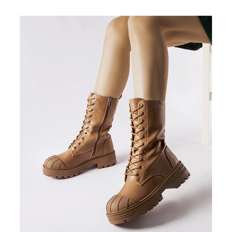 Hnědé zateplené dělnice hnědý 1