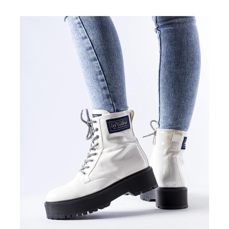 Big Star Bílí dělníci Lee Cooper LCJ-21-47-0666LB bílý 1