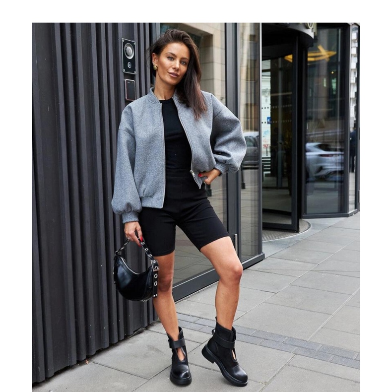 Dámské černé kozačky černá 1