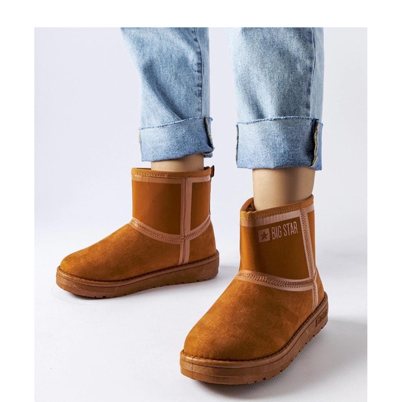 Hnědé sněhule Big Star KK274612 hnědý 1