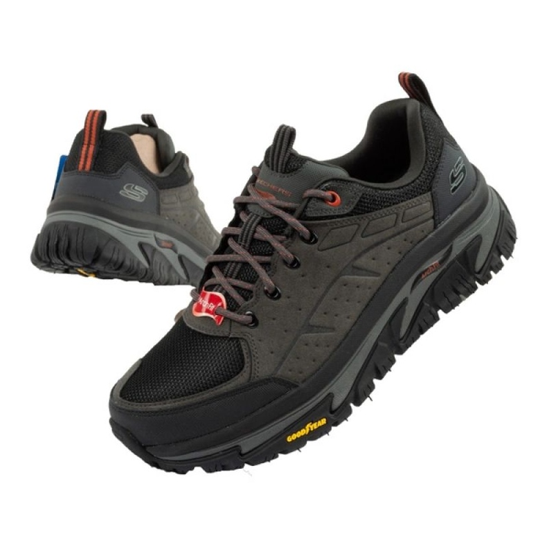 Boty Skechers Arch Fit Road Walker-Vernal 237488/CCBK šedá 1