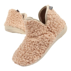 Pantofle Scholl Maddy Bootie F309091002 béžový 1
