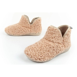Pantofle Scholl Maddy Bootie F309091002 béžový 7