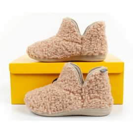 Pantofle Scholl Maddy Bootie F309091002 béžový 9
