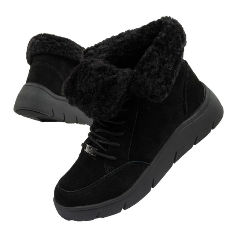 Kotníkové boty Scholl Stelvio F302321004 černá 1