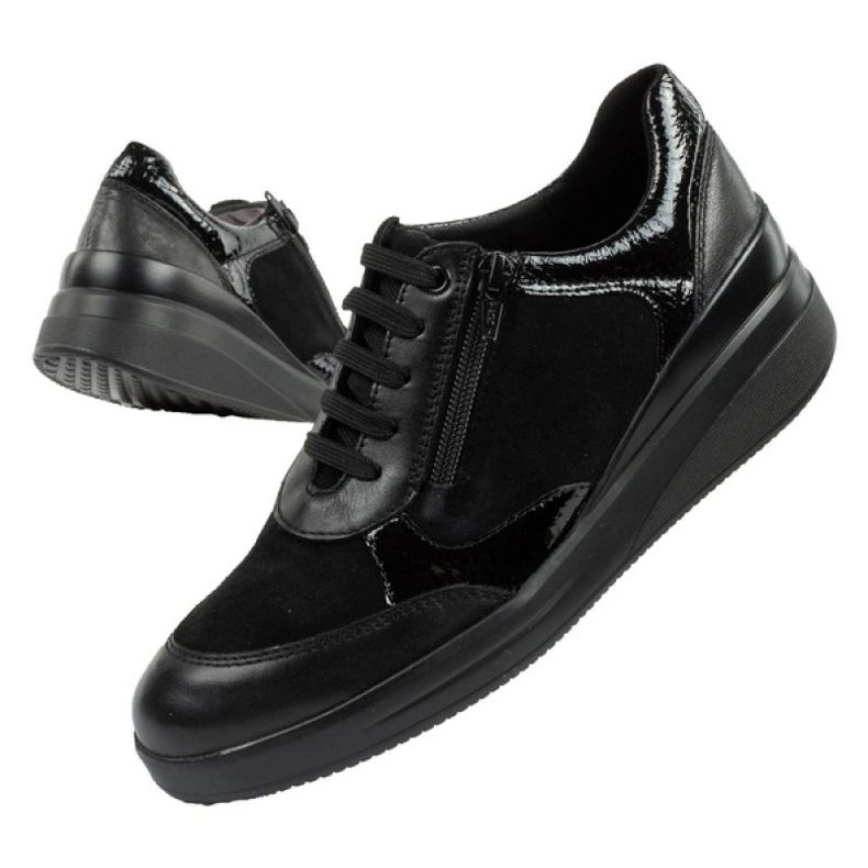 Boty Scholl Emma Laces F302391004 černý 1