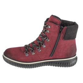 Booties Rieker 74247-35 červené 1