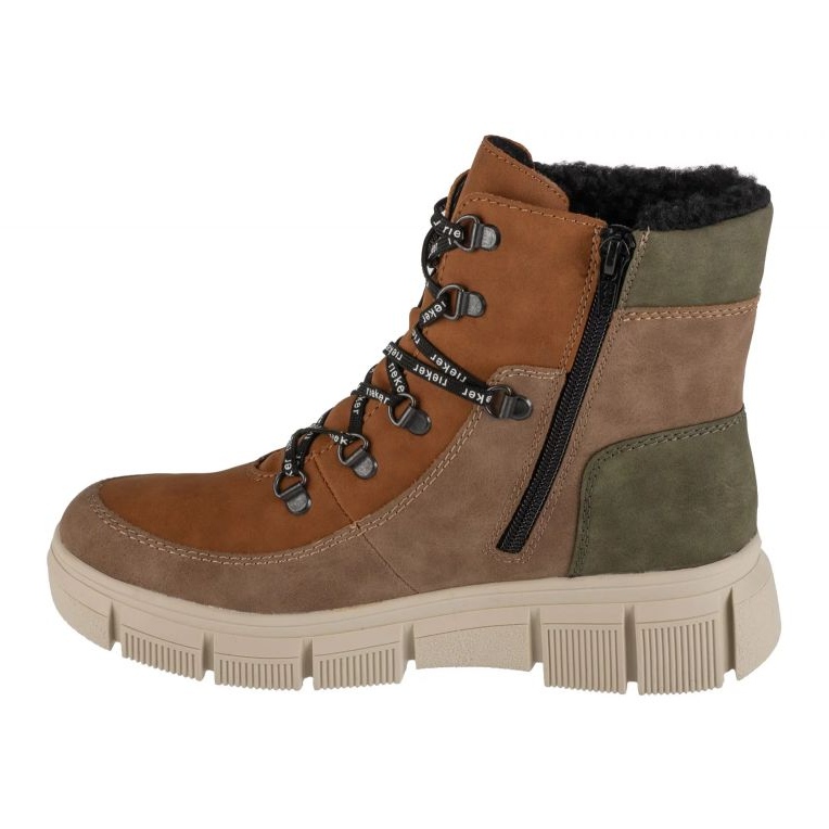 Boty Rieker Boots X3404-90 hnědý 1