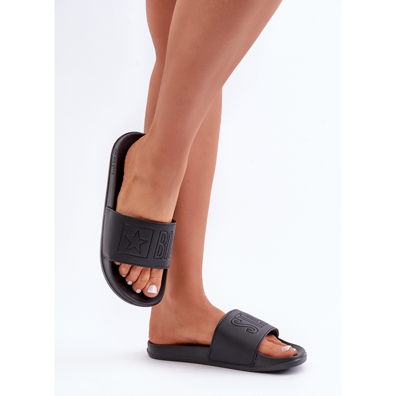 Dámské pěnové žabky Big Star OO274040 Black černý 2