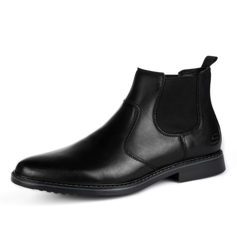 Chelsea Boots Skechers Bregman Morago Black černý 1