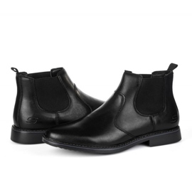 Chelsea Boots Skechers Bregman Morago Black černý 2