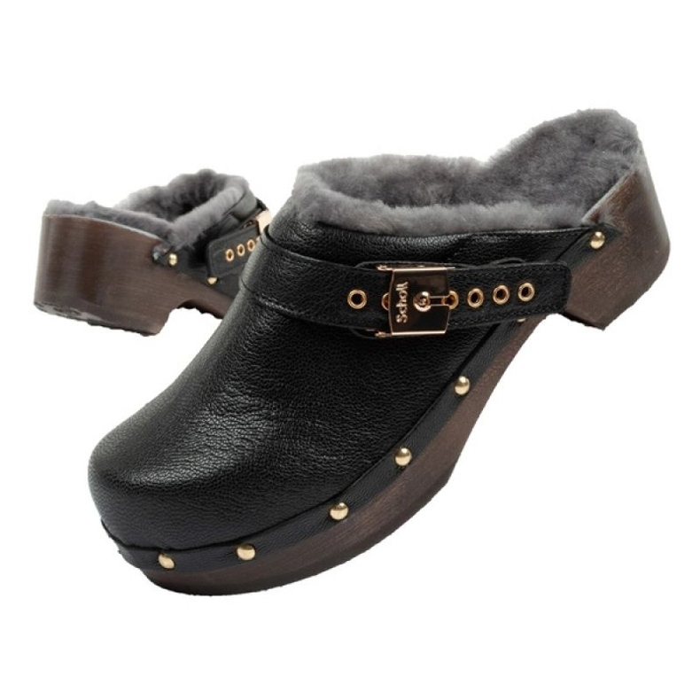 Dřeváky Scholl Iconic F298121004 černý 1
