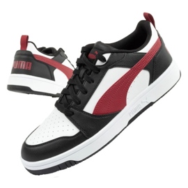 Polobotky Puma Rebound v6 392328 30 černý 1