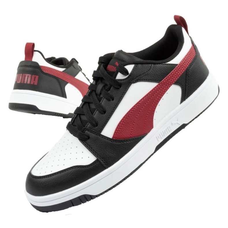 Polobotky Puma Rebound v6 392328 30 černý 1