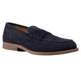 Boty Tommy Hilfiger Suede Loafer M FM0FM02867 modrý 3
