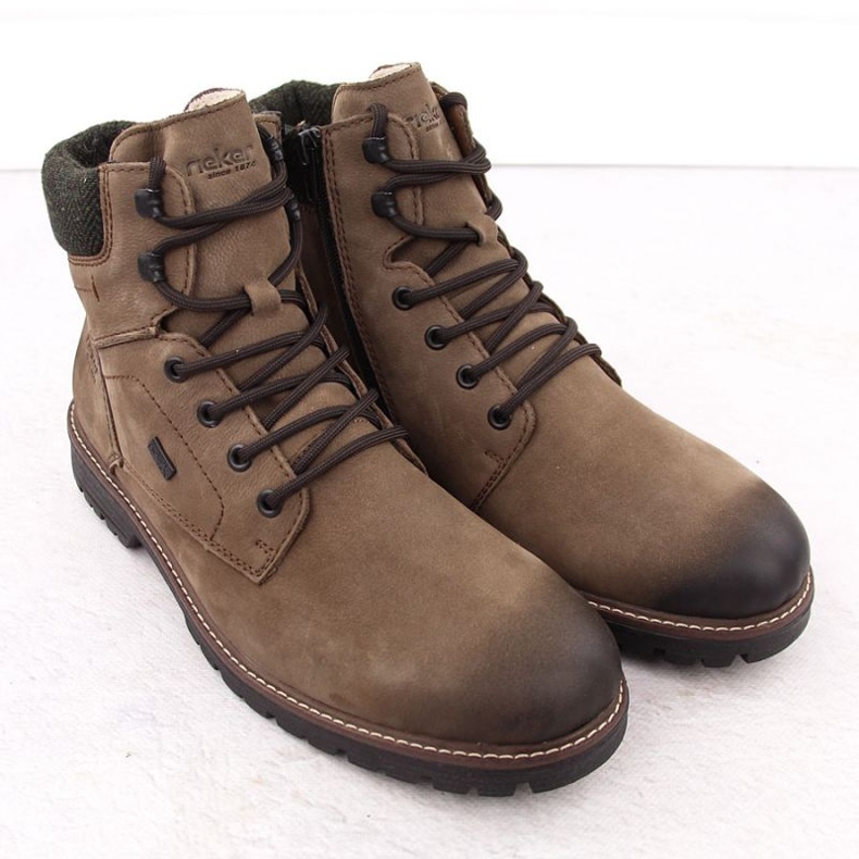 Rieker RKR746 Izolované boty s béžovou membránou béžový 2