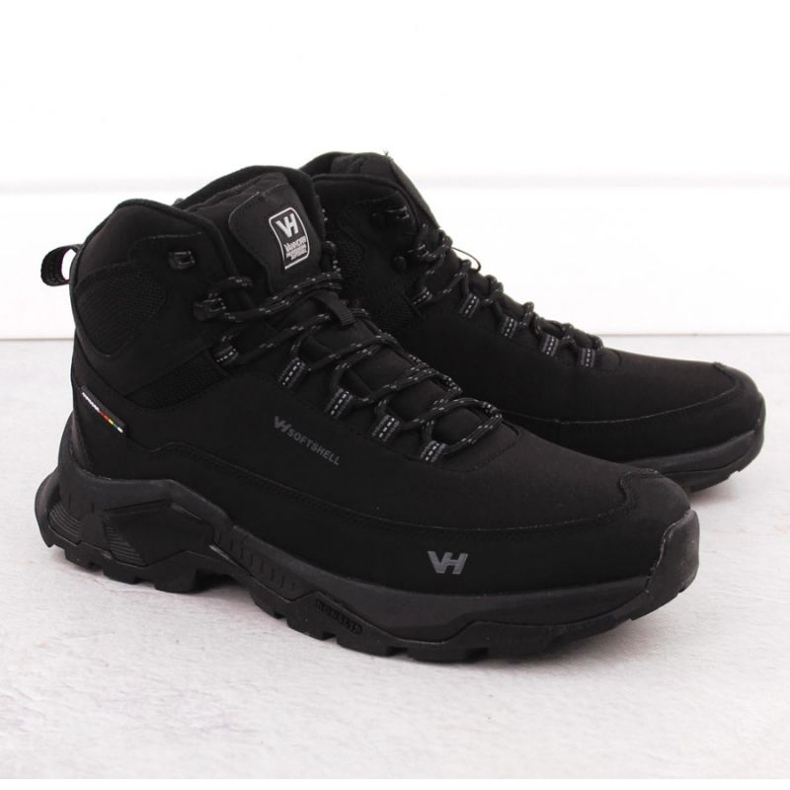 Boty Vanhorn trekking 99302 černé černá 1