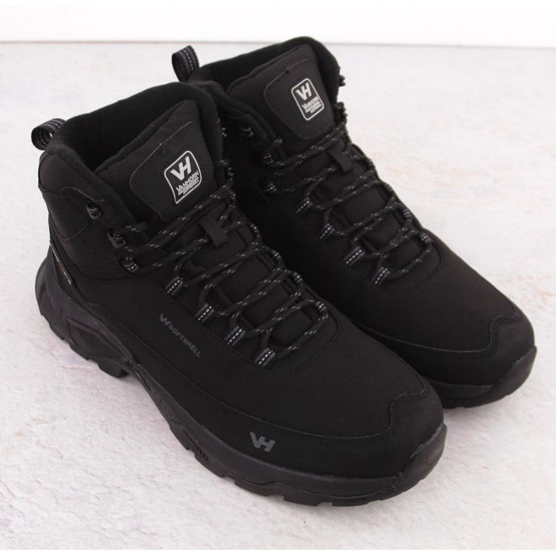 Boty Vanhorn trekking 99302 černé černý 2