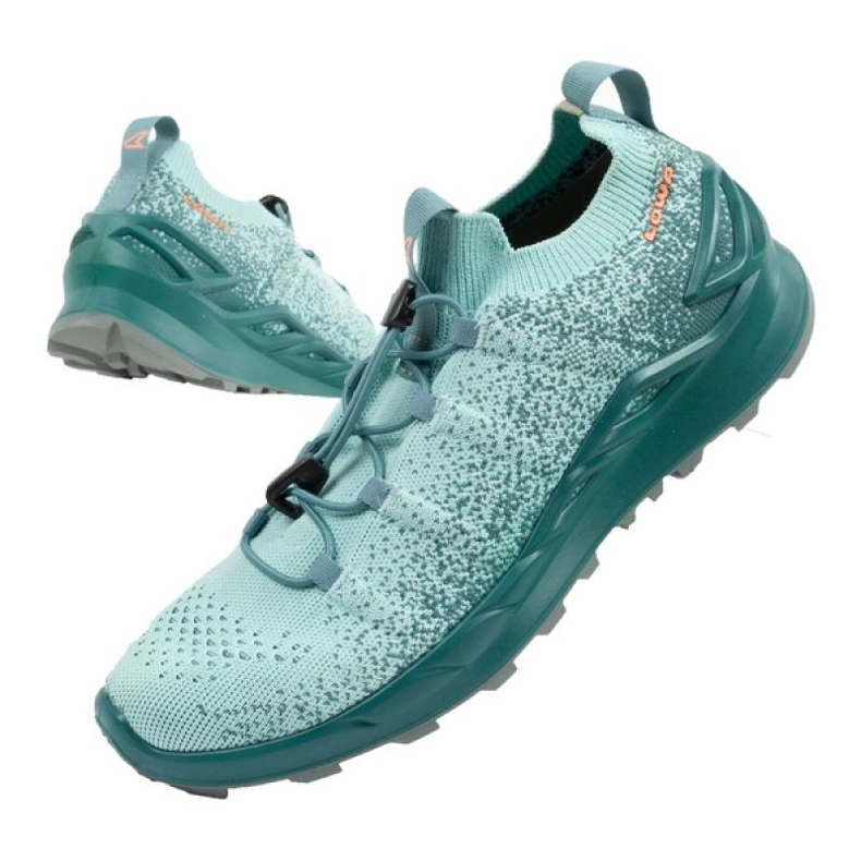 Lowa Lowe Fusion Low 320415 9028 Green Sports Shoes zelená 1