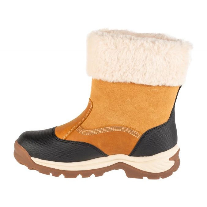 Timberland White Ledge Pullon WP TB1A2KUF231 Shoty žluté s kožešinou žlutá 1