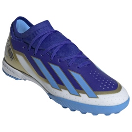 Boty Adidas X Crazyfast League Messi Tf ID0718 modrý 2