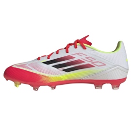 Boty Adidas F50 League FG/MG IE1289 bílý 1