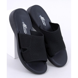 Dámské překlopení -Flops Openwork Soft Black černá 1