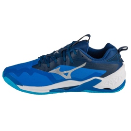 Házenkářské boty Mizuno Wave Stealth Neo Ii X1GA240001 modrý 1