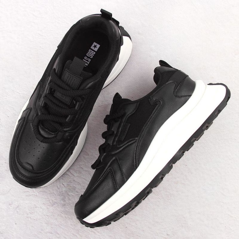 Big Star Dámská sportovní bota velká hvězda NN274A106 Black černá 2