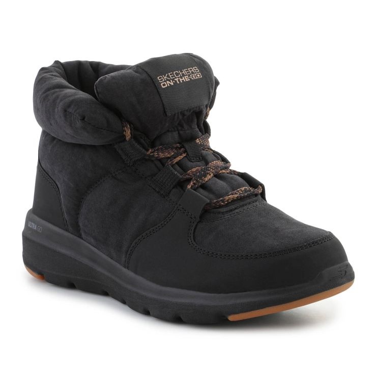 Skechers Glacial Ultra Trend Up 144194-Blk membrána černá 1