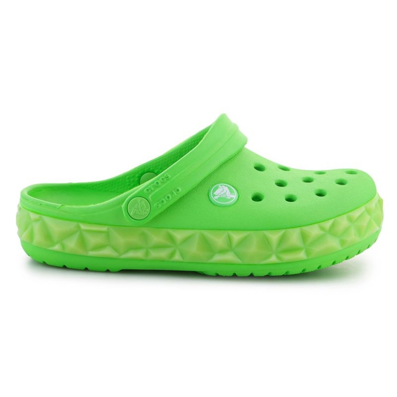 Žabky Crocs Croc Band Geometric Glow Band Clog K Jr 210132-3WA zelený 1