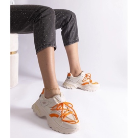 Béžové dámské sportovní tenisky béžový 1 Béžové dámské sportovní tenisky béžový 1