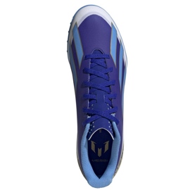 Boty Adidas X Crazyfast Club Messi Tf ID0726 modrý 2
