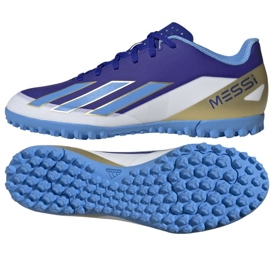 Boty Adidas X Crazyfast Club Messi Tf ID0726 modrý 3