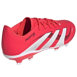 Kopačky adidas Predator League FG/MG ID3750 červené 3