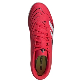 Adidas Predator Club TF ID3784 Fotbalové boty červené 2