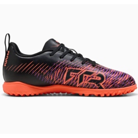 Puma Future 8 Play TT 108396-01 Černá a fialová fotbalová bota černý 1