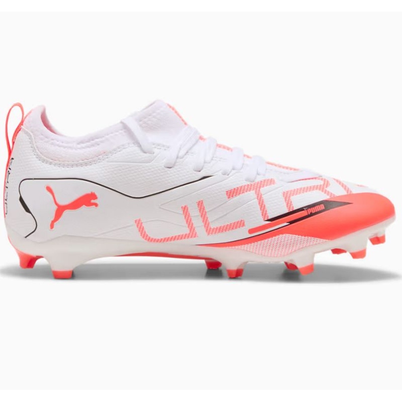 Puma Ultra 5 Match FG/MG 108167-01 Fotbalové boty bílý 1