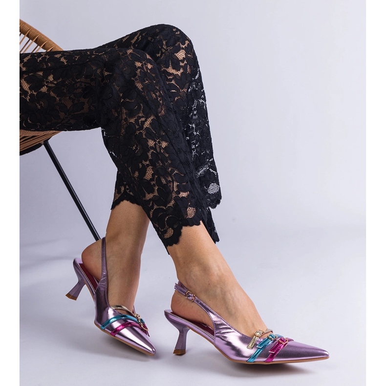 Fialové kachňata s otevřeným pietem fialový 2