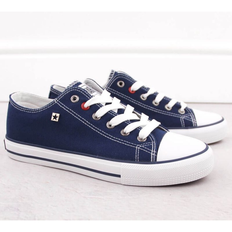 Klasické tenisky Big Star NN274653 Navy Blue modrý 2