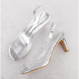 Sandály na podpatku Potocki W WS43317 WOL284C 2