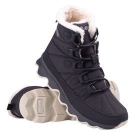 Hi-Tec Snow Boots Black Izolovaná černá 1