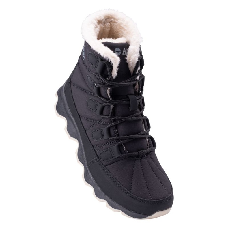 Hi-Tec Snow Boots Black Izolovaná černá černý 2